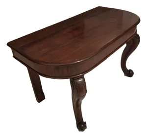 Early 19th Century American Renaissance Revival Mahogany Pier Table
