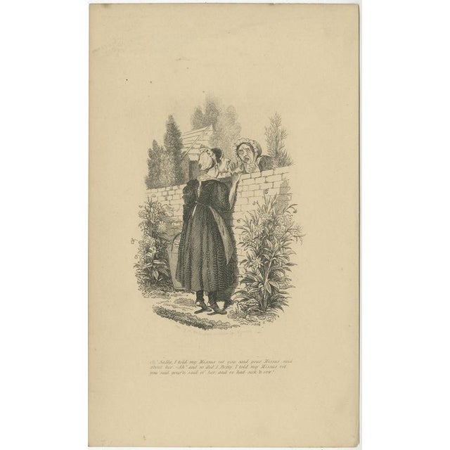 Black Robert Seymours, Humorous Victorian Social Caricatures, 1836, Engravings, Set of 3 For Sale - Image 8 of 9