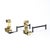 These Mid-Century Modernist scroll-form andirons, crafted in America circa 1960, exemplify the design era’s affinity for...