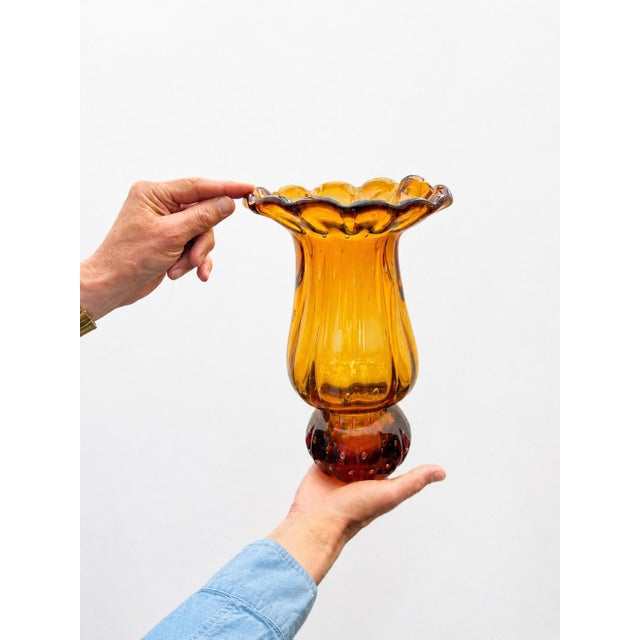 Manufacturer: Egermann Origin: Czechoslovakia Period: Second half of the 20th century Material: Hand-formed art glass...