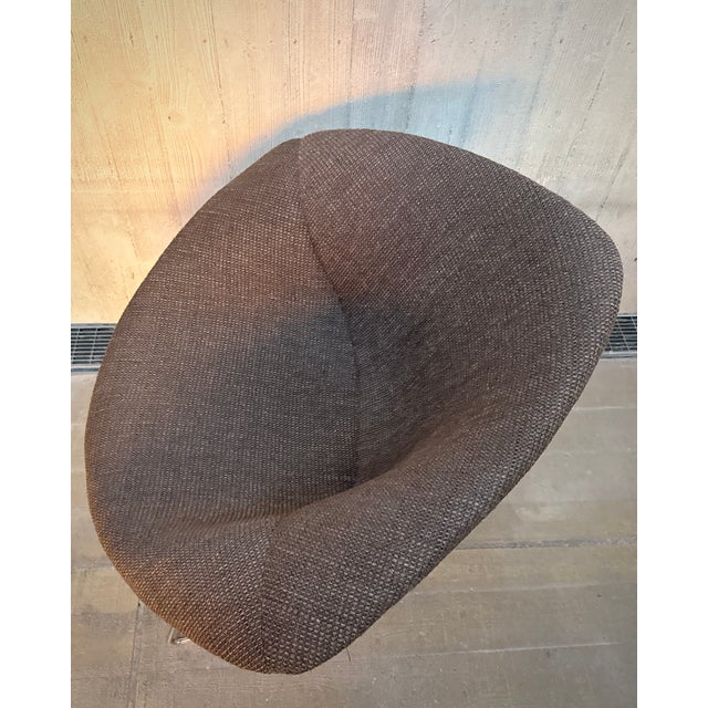 Diamond Chair in Chrome and Brown Upholstery for Knoll International, 1980s For Sale - Image 14 of 16