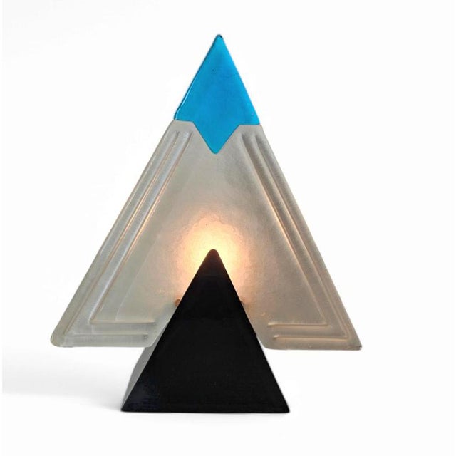 Murano Glass Table Lamp, 1970s For Sale - Image 3 of 7