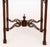 Early 20th Century Chinese Chippendale Style Mahogany Silver Table For Sale - Image 5 of 9
