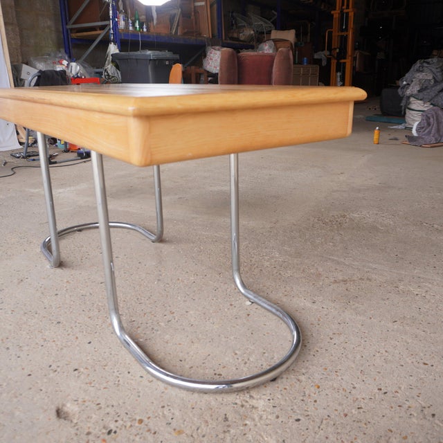 Desk in Tubular Chrome For Sale - Image 11 of 18