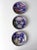 Vintage Ching-T'ai Ian Artist Workshop Cloissone Enamel Plates - Set of 3 For Sale - Image 6 of 13