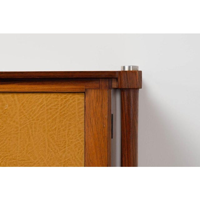 This exceptional Italian sideboard is a rare, one-of-a-kind piece, possibly designed by an architect for a custom interior...