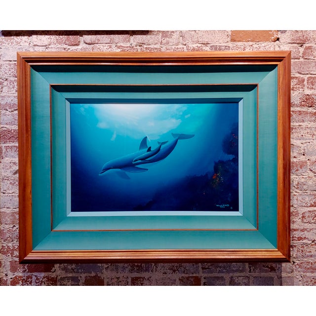 【P50号】good blue(cave) 油絵 oil painting P50号】good blue(cave) 油絵 oil painting P50号】good blue