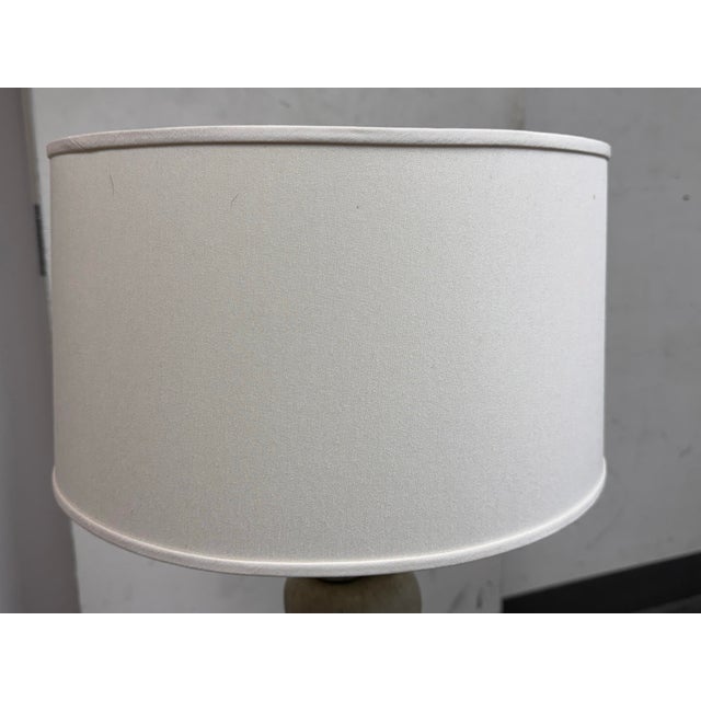 2010s Indonesian Stacking Faux Stone Table Lamp For Sale - Image 5 of 12