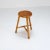 Mid-Century Modern Round Tripod Milking Stool, Denmark, 1960s For Sale - Image 3 of 13