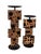 Black R & Y Augousti Bamboo Candle Holder Pricket, Pair For Sale - Image 8 of 8