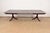 Baker Furniture Style Georgian Mahogany Double Pedestal Extension Dining Table, Newly Refinished For Sale - Image 12 of 15