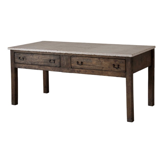 Kitchen Counter with Stone Top For Sale