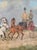 English Small Antique 19th Century English Oil Painting Equestrian Sporting Scene For Sale - Image 3 of 12
