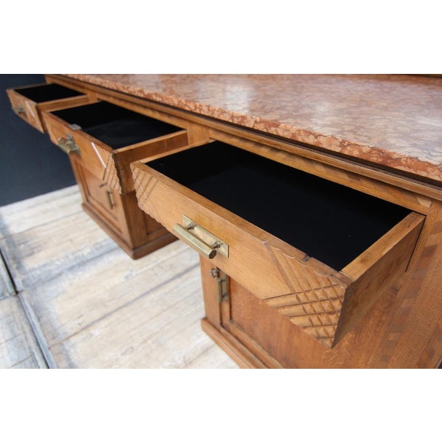 Black French Art Deco Dressing Table For Sale - Image 8 of 18