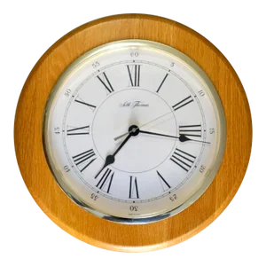 1970’s Seth Thomas Hollywood Regency Wall Clock