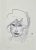 Mino Maccari, Portrait, Original Drawing, Mid-20th Century For Sale - Image 3 of 3
