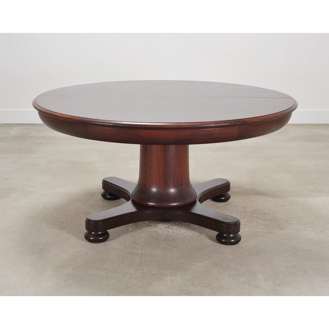 Brown Carrie Bradshaw's Screen Used Regency Pedestal Dining Table For Sale - Image 8 of 17
