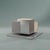 Metal Hudson Side Table by Porus Studio For Sale - Image 7 of 12