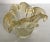 1960s Vintage Light Amber Murano Glass Pulegoso Bowl For Sale - Image 5 of 9