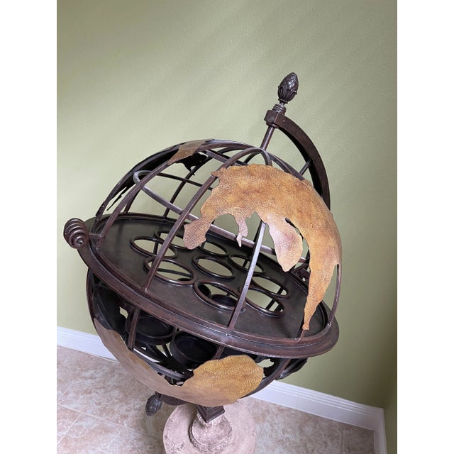 We call this our world piece. It’s a unique wine storage solution for 9 bottles. Classically designed as an old world...