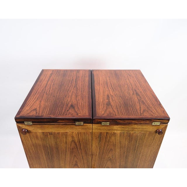 Captain's Bar in Rosewood from Dyrlund, 1960s For Sale - Image 3 of 16