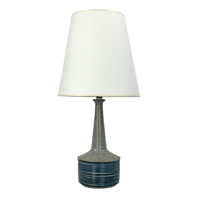 Stoneware Table Lamp by Per Linnemann-Schmid for Palshus Ceramic, 1960s For Sale