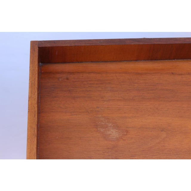 Vintage Bedside Tables in Walnut and Beech, 1950s, Set of 2 For Sale - Image 16 of 18