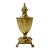 Vintage Neo-Classical Style Lidded Etched Brass Urn For Sale