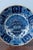 18th Century Dutch Delft Blue and White Peacock Plates, Set of 2 For Sale - Image 3 of 16