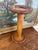 1970s Industrial Wooden Textile Mill Bobbin or Spool With Red Painted Ends For Sale - Image 5 of 10