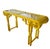 Add some sunshine to your life with this stunning console ornately carved with bamboo branches and leaf. Beautiful scroll...