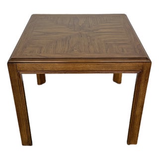1980s Vintage Drexel Accolade Parsons Side Table For Sale