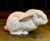 Ceramic Mid 20th Century Tiffany & Co. Austria Ceramic Bunny Bank With Original Key – White & Pink For Sale - Image 7 of 12