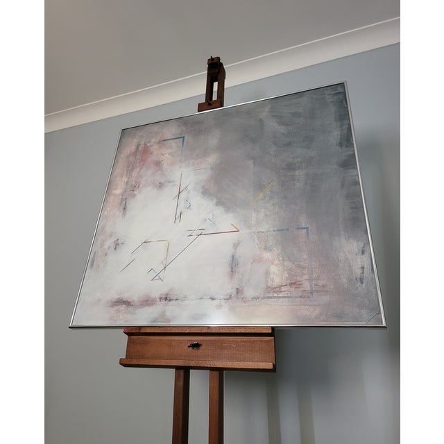 Paul Fowler, Dry Grey: Linear Remains, 1981, Mixed Media, Framed For Sale - Image 9 of 18