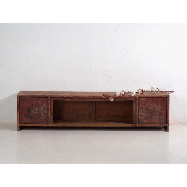 Antique Pine Low Gansu Sideboard from Amaru For Sale - Image 10 of 12