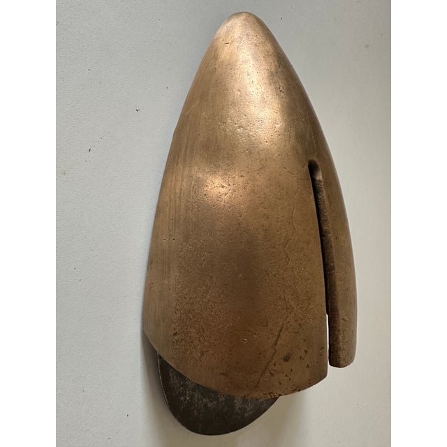 Modern Bronze Wall Sconce, 1960 For Sale - Image 6 of 18