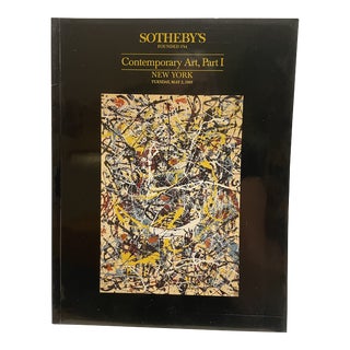 Sotheby’s Contemporary Art Part I Tuesday May 2 1989 Auction Catalog For Sale