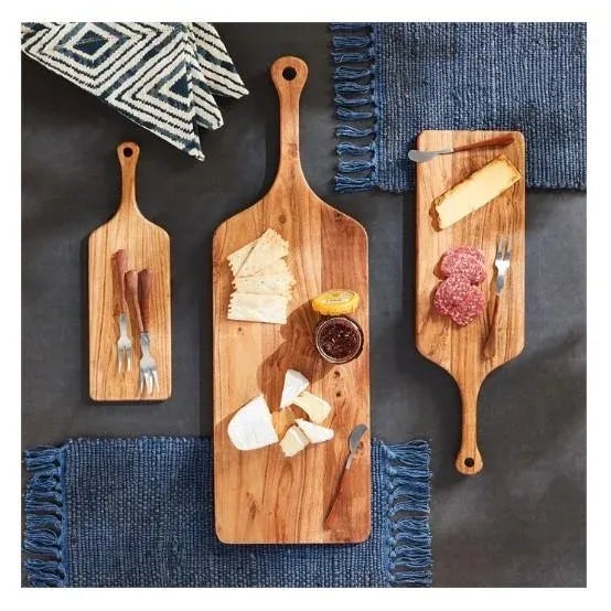 The Carmella Serving Boards- Set of 3 Charcuterie anyone? These serving boards are food safe and ready to dazzle your...