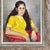 Vintage Signed Realist Portrait of Young Woman Oil Painting For Sale - Image 9 of 13