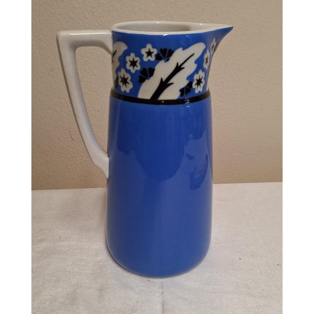 Antique German Art Deco Jug from Villeroy & Boch Dresden, 1920s For Sale - Image 4 of 6
