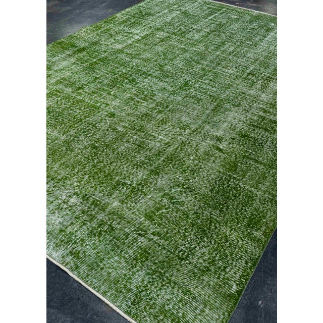 Contemporary Turkish Vintage Rug 7'11" x 11'5" For Sale - Image 3 of 4