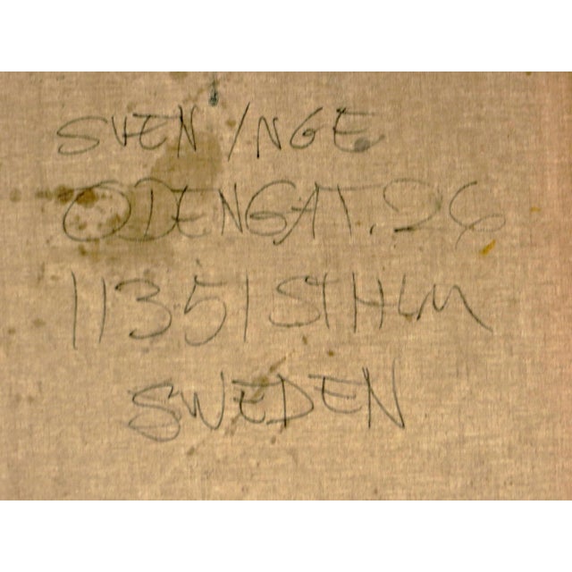 Sven Inge Hoglund Mixed Media Abstract Expressionist Painting For Sale In San Francisco - Image 6 of 8
