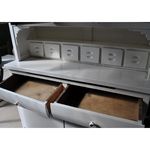 Painted Pine Buffet, 1910s For Sale - Image 4 of 11