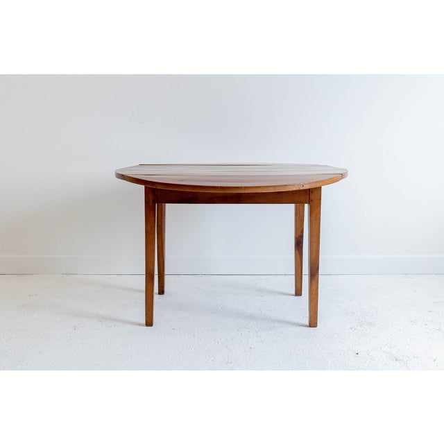 19th Century Oval Walnut Dropleaf Table For Sale - Image 9 of 9