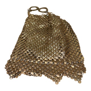 Metal Mesh Evening Bag Chainmail Coin Purse Art Deco Toy For Sale