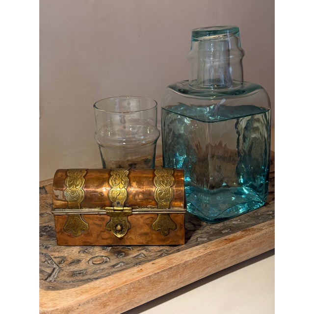 Indian Antique Betel Decorative Treasure Box For Sale - Image 3 of 8