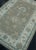 Turkish Brown & Blue Turkish Oushak Rug 3'11" x 5'9" For Sale - Image 3 of 8