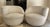 White Nautilus Swivel Chairs, C. 1980's- Set of 2 For Sale - Image 8 of 16