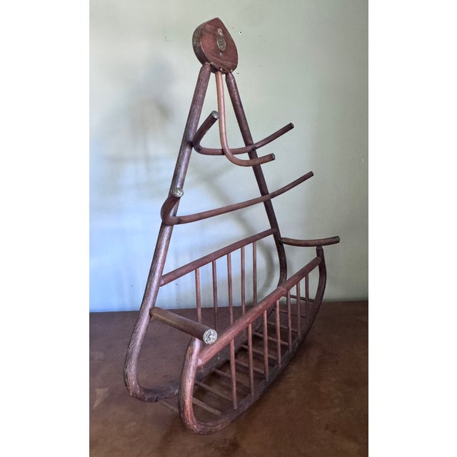 Art Nouveau Vintage Bentwood Hat and Coat Rack, Early 20th Century For Sale - Image 3 of 9