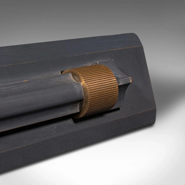 1920s 1920s Antique English Draughtsman's Rolling Ruler, Cartographer's Instrument, Stanley For Sale - Image 5 of 13